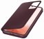 EF-ZS906CEE Samsung Clear View Cover pro Galaxy S22+ Burgundy (Pošk. Balení)