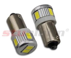 LED BA9s bílá, 12V, 6LED / 5630SMD 95171