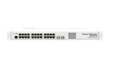 MikroTik Switch Cloud Router + L5, 800MHz, 512MB RAM, 24x GLAN, 2x SFP+; rack