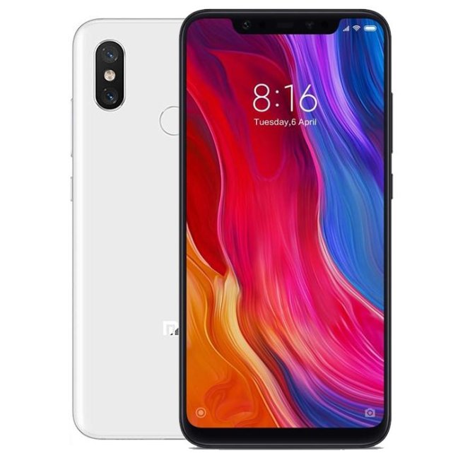 Xiaomi Mi 8 6GB/128GB Global Dual SIM White EU - zánovní zboží