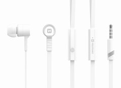 SLUCHÁTKA SWISSTEN EARBUDS RAINBOW YS-D2 BÍLÁ (ECO BALENÍ)