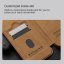 Nillkin Qin Book Prop Pouzdro pro Samsung Galaxy S24 Brown