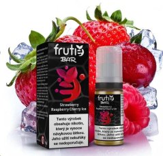LIQUID FRUTIE BAR JUICE - CHLADIVÁ JAHODA, MALINA, TŘEŠEŇ (STRAWBERRY RASPBERRY CHERRY ICE) 10ML - 10MG