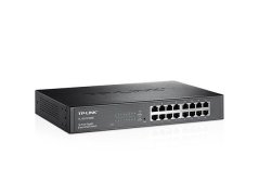 TP-LINK TL-SG1016DE 16-Port Gigabit Easy Smart Switch, 16 Gigabit RJ45 Ports, 1U 13-inch Rack-mountable Steel Case