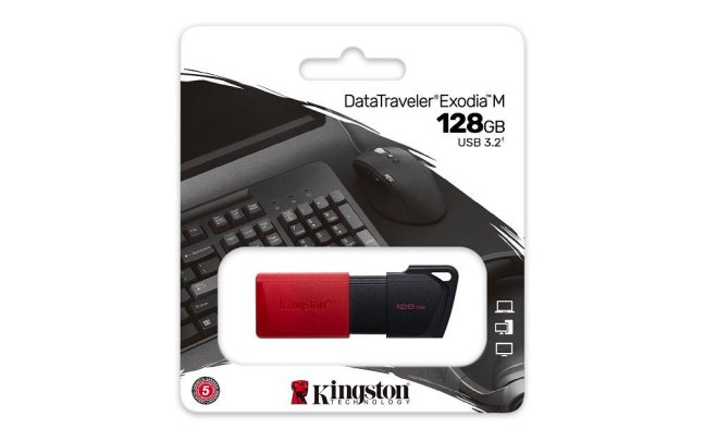 Kingston flash disk 128GB DT Exodia M USB 3.2 Gen 1