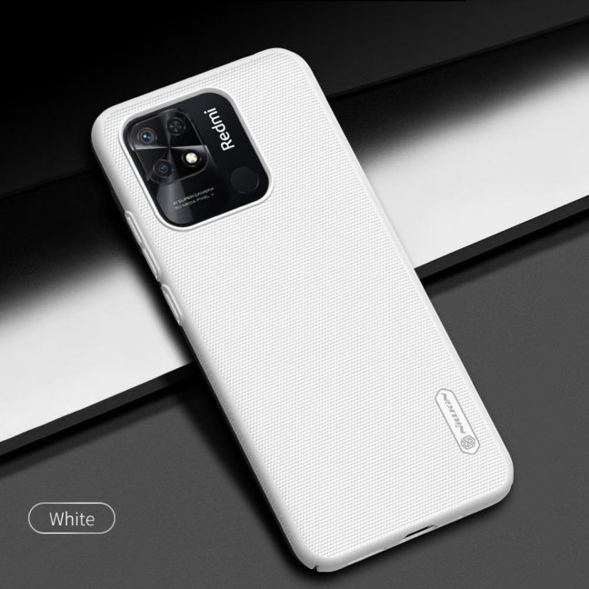 Nillkin Super Frosted Zadní Kryt pro Xiaomi Redmi 10C White