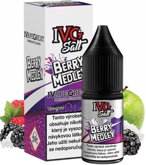 LIQUID IVG SALT BERRY MEDLEY 10ML - 10MG