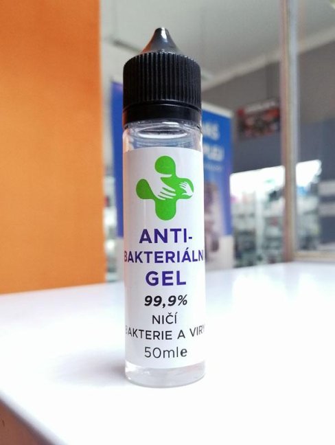 Dezinfekční - antibakteriální gel na ruce - 99,9% ničí bakterie a viry - 50ml po expiraci