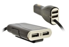 iPEAX AUTONABÍJEČKA CL-04, PD, 30W, USB-C + USB-A ČERNÁ