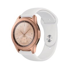 COTEetCI Universal Silicone Band for Watch 22 mm White