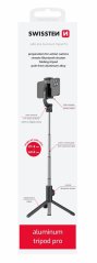 SWISSTEN BLUETOOTH SELFIE STICK ALUMINUM TRIPOD PRO