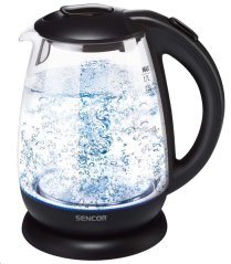 Sencor Skleněná rychlovarná konvice SWK 1785BK