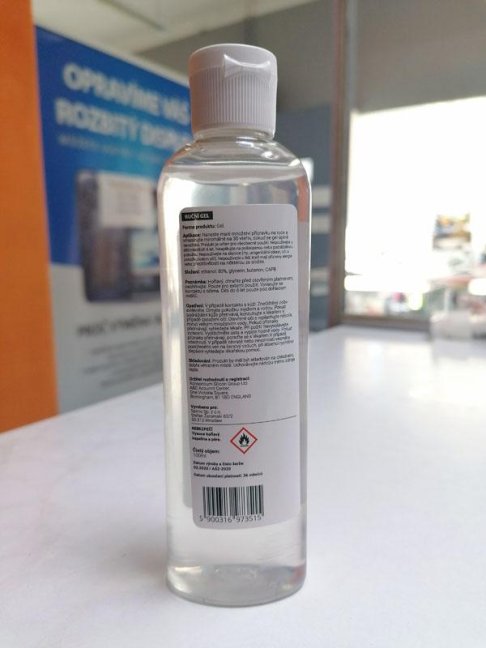 Dezinfekční - antibakteriální gel na ruce - 100 ml, 99,99% ochrana po expiraci