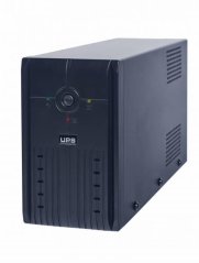 Eurocase záložní zdroj UPS Line Interactive (EA200LED), 1200VA/720W, USB - černá