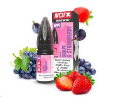 RIOT X Salt Grape & Strawberry (Hroznové víno a jahoda) 10ml 20mg