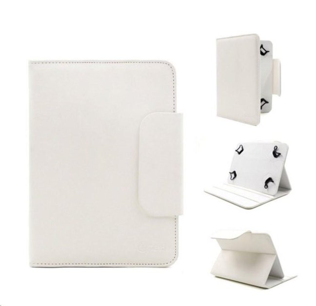 C-TECH pouzdro univer. pro 7"-7,85" tablety bílé