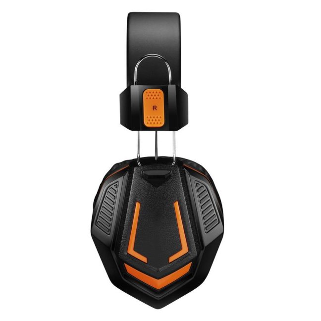 CANYON herní headset Fobos GH-3A, 3,5mm jack, ovládání hlasitosti, 2v1, 3.5mm adaptér, kabel 2m, černý