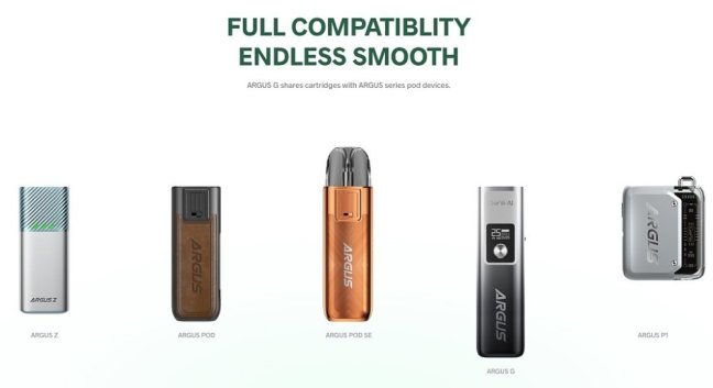 VOOPOO Argus G - Pod Kit - 1000mAh - Racing Green