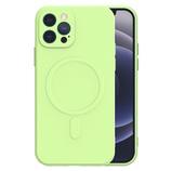 Tel Protect MagSilicone Case pro Iphone 13 Pro Max Green