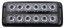 PREDATOR dual 12x1W LED, 12-24V, modrý, kf006dblu