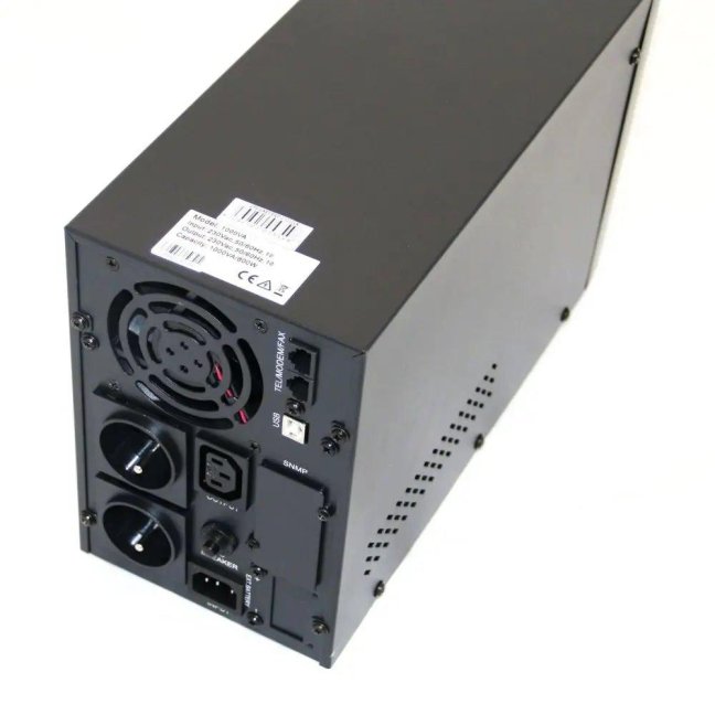 Eurocase záložní zdroj UPS Pure-Sine-Wave (EA610), 1000VA/800W, USB - černá