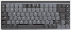 Logitech MX Mechanical Mini Minimalist Wireless Illuminated Keyboard  - GRAPHITE - US - 2.4/BT - CLICKY (poškozený obal