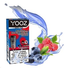 YOOZ ZERO POD BORŮVKA A KYSELÁ MALINA 20MG
