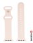 SWISSTEN ŘEMÍNEK PRO APPLE WATCH SILIKONOVÝ 42 / 44 / 45 / 49 mm PÍSKOVĚ RŮŽOVÝ