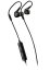 CANYON Bluetooth Sluchátka sportovní s mikrofonem, 0.3m kabel, černé