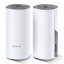 TP-LINK Deco E4(1-Pack) AC1200 Whole-Home Mesh Wi-Fi System, Qualcomm CPU, 867Mbps at 5GHz+300Mbps at 2.4GHz, 2 10/100M