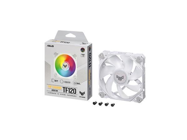 ASUS TUF GAMING TF120 ARGB WHITE ventilátor 120mm