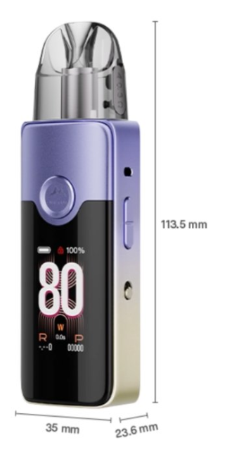 VOOPOO VINCI E80 Pod elektronická cigareta 3000mAh Rose Red 1ks