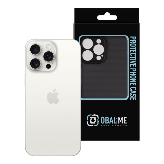 OBAL:ME NetShield Kryt pro Apple iPhone 15 Pro Max Black