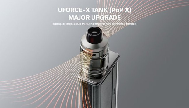 Voopoo Drag 5 - Full Kit s Uforce X Tank - 177W - Silver