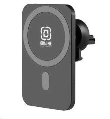 OBAL:ME MagNetix Plate Bezdrátový Nabíjecí Držák do Auta 15W Black
