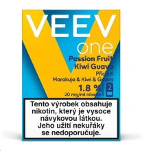 VEEV ONE náplně Passion Fruit Kiwi Guava 1,8% 2x2ml (20 mg)