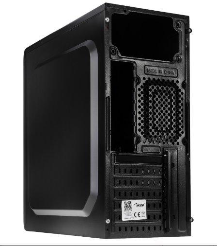Akyga PC skříň Midi Tower ATX AK939BL 2xUSB2.0. bez PSU
