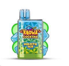 Kurwa Cocktail - jednorázová e-cigareta - 20mg - Mojito Ice