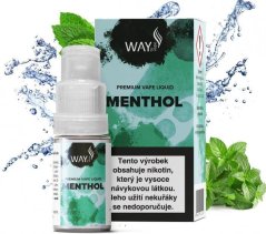 LIQUID WAY TO VAPE MENTHOL 10ML-6MG