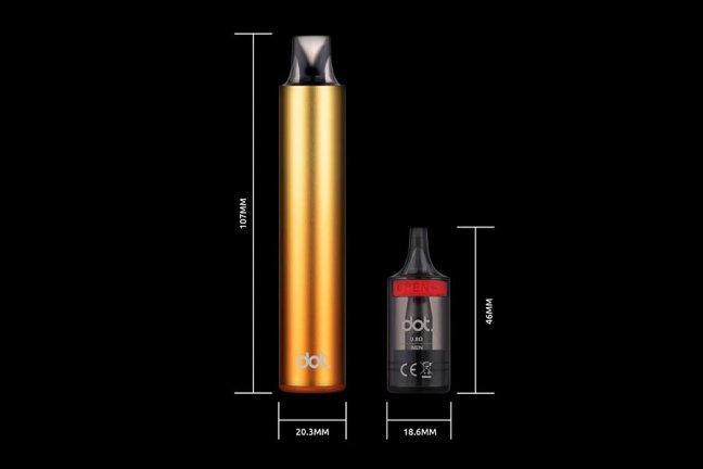 Dotmod Switch R Pod Kit Sunburst Orange