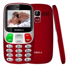 Mobiola MB800 Senior Dual SIM Red CZ