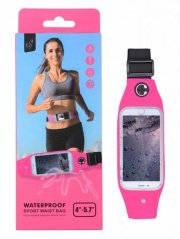 Aligator Sportovní pásek na běhání M (4.7''-6.0''), Růžové