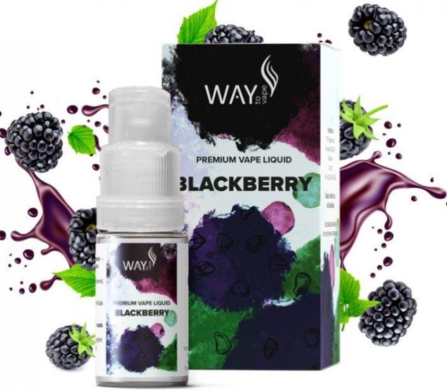 LIQUID WAY TO VAPE BLACKBERRY 10ML-0MG