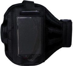 Prodyšné pouzdro na ruku pro Samsung S4/S5/S6 černý