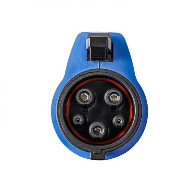 Akyga Adaptér pro elektromobily Type2 /Type1 32A 0.5m
