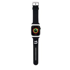 Karl Lagerfeld Choupette Head NFT Řemínek pro Apple Watch 38/40/41 Black