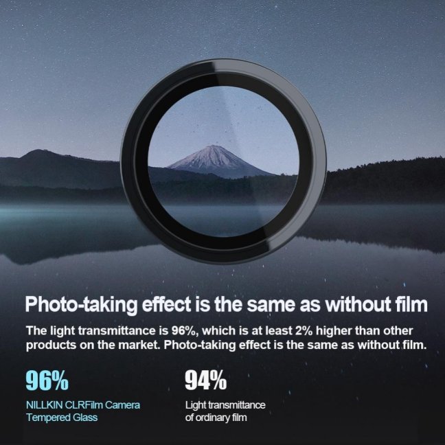 Nillkin CLRFilm Camera Tvrzené Sklo pro Samsung Galaxy Z Fold 5 5G Black