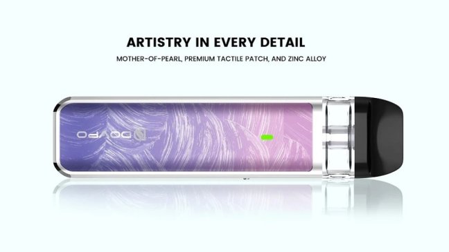 Dovpo Ayce Mini - Pod kit - 1000 mAh - Nacre Purple Red