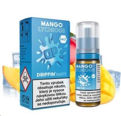 Drippin Salt Party - Mango Lychious / Chladivé mango a liči 10ml - Nikotin: 10mg