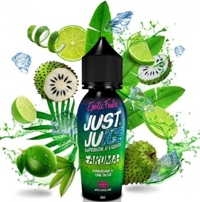 Příchuť Just Juice Shake and Vape 10ml Guanabana & Lime On Ice